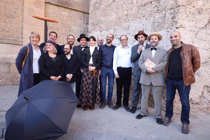 El president de la Generalitat Quim Torra obre l'Any de la Colla de Sabadell 