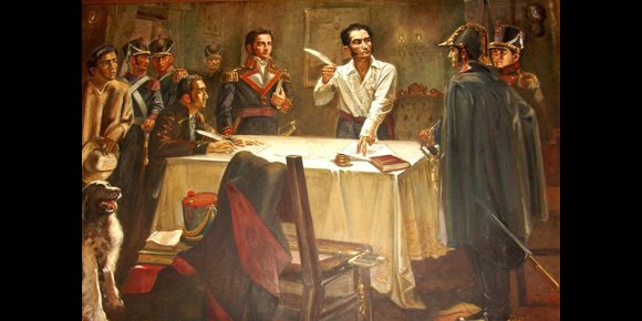 3. Se cumplen 200 años de la proclamación de Simón Bolívar como presidente de Venezuela