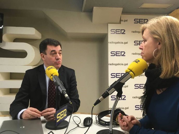 O conselleiro de Cultura, Román Rodríguez