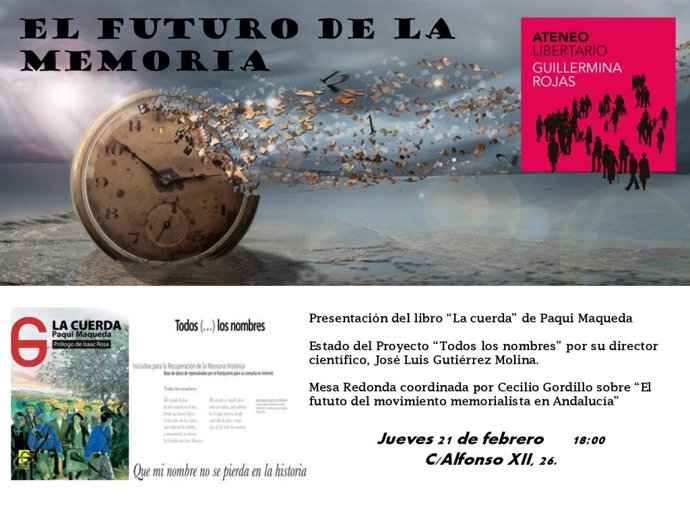 Ateneo libertario Guillermina Rojas acoge un coloquio