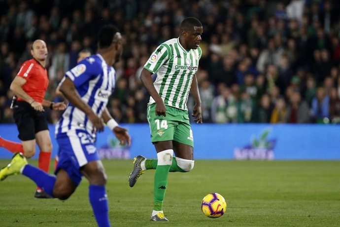 William Carvalho, en un partido con el Real Betis
