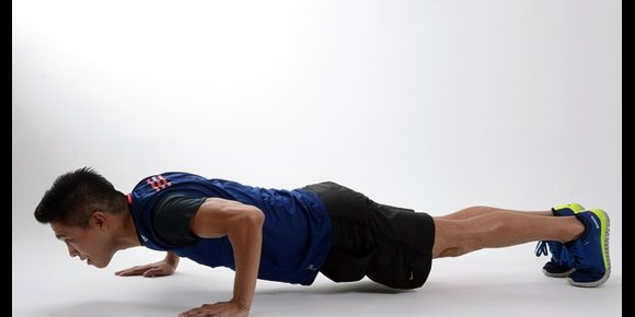 6. Hacer flexiones, relacionado con menor incidencia de enfermedad cardiovascular
