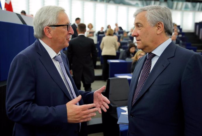 Juncker y Tajani