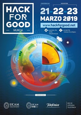 Imagen del cartel del 'Hack For Good'