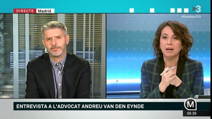 Andreu Van den Eynde, a TV3