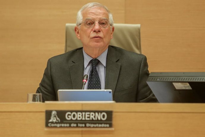 Compareixena de Josep Borrell en el Congrés per a explicar la posició espanyola