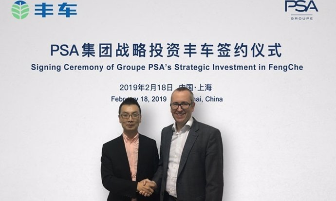 Grupo PSA invierte en FengChe