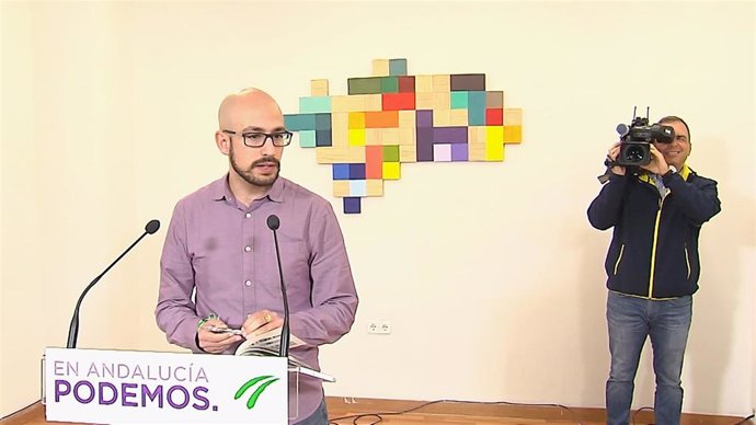 Rueda de prensa de la Secretaría Política y de Comunicación de Podemos Andalucía