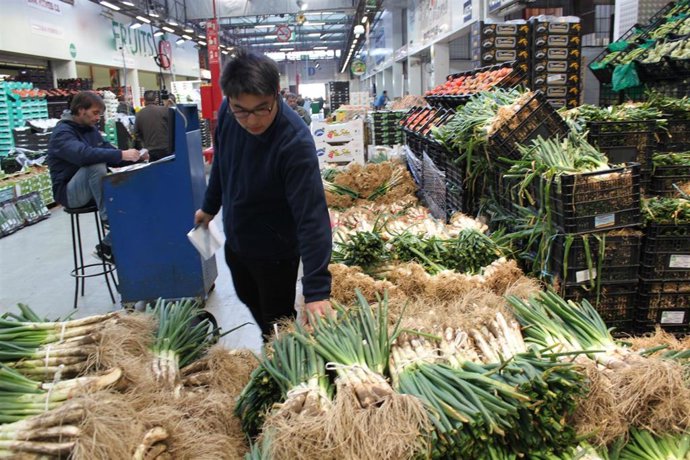 Calots en Mercabarna