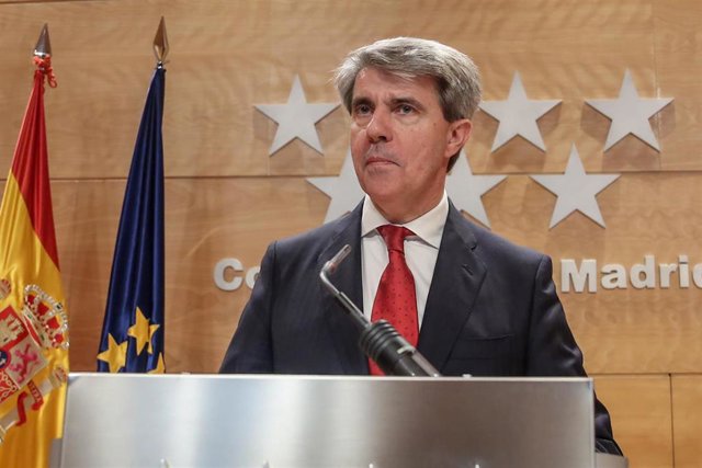 El presidente de la Comunidad de Madrid, Ángel Garrido comparece para valorar la