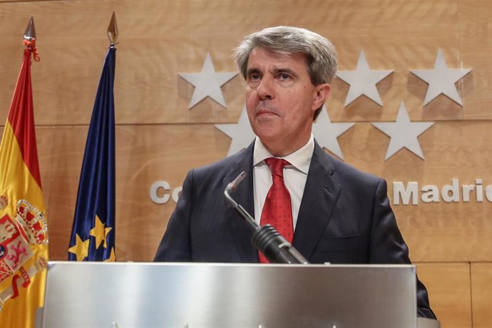 El presidente de la Comunidad de Madrid, Ángel Garrido comparece para valorar la