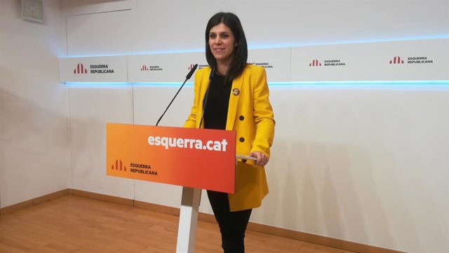 La portaveu d'ERC, Marta Vilalta