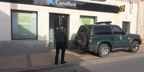 8. Atracan una sucursal bancaria en Sartaguda y roban alrededor de 6.000 euros