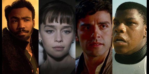 2. Star Wars: Disney planea las series de Qi'Ra, Lando Calrissian, Finn y Poe Dameron