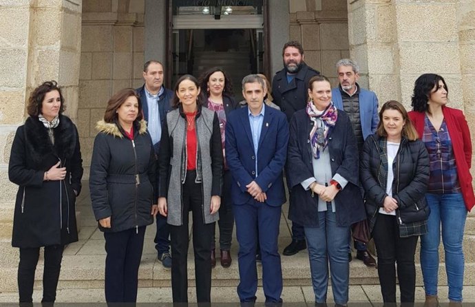 Visita de la ministra de Industria a Guareña