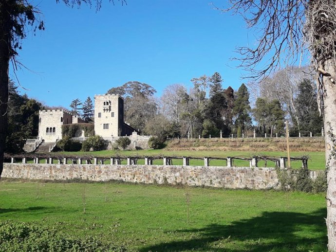 Pazo de Meirás (Sada) na Coruña propiedade da familia Franco