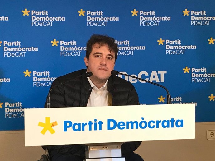 El president del PDeCAT, David Bonvehí