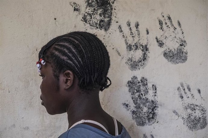 Adolescente en República Centroafricana