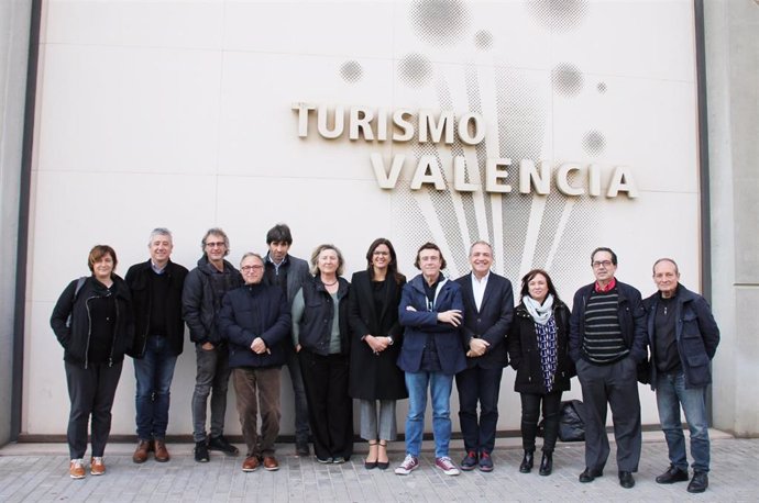 Reunión de Sandra Gómez con el sector del cine valenciano
