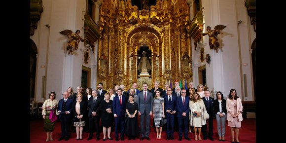 5. Felipe y Letizia, reyes del Instagram en las Medallas de Bellas Artes