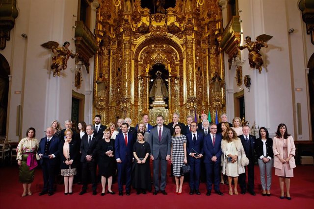 Los Reyes de España, Felipe VI y Letizia Ortiz, presiden la entrega de los Premi