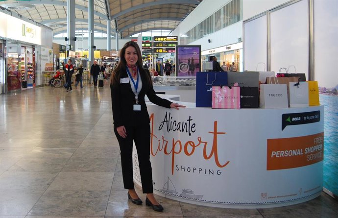 El punto de Personal Shopper del aeropuerto de Alicante-Elche.
