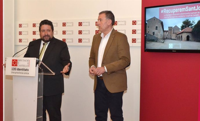 Moliner anuncia que la Diputación restaurará el Santuario de Sant Joan de Penyag