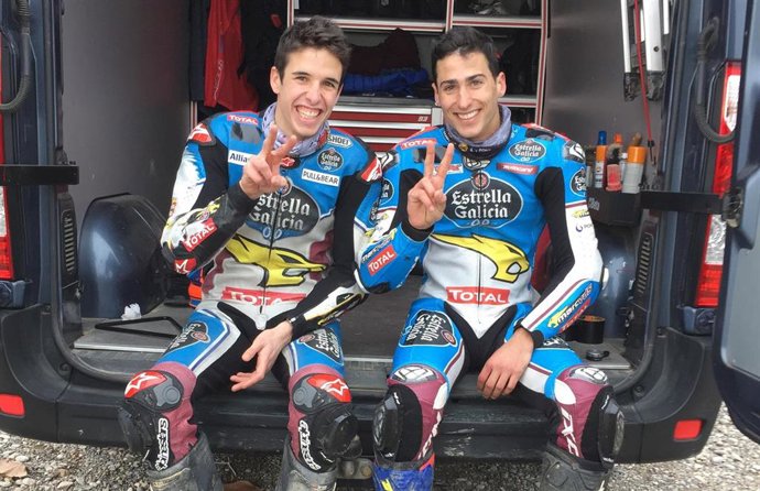 Alex Márquez y Xavi Vierge