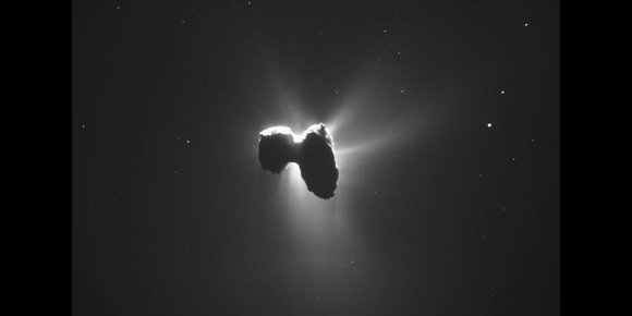 3. El estrés geológico retorció el cometa 67P en su formación
