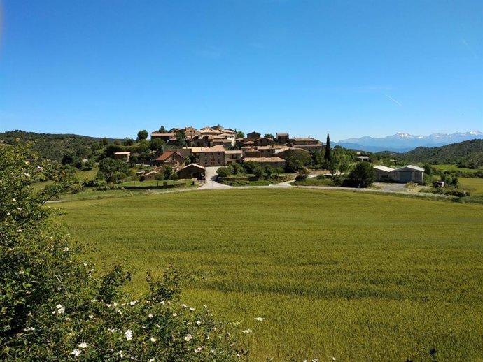 La localidad zaragozana de Bagüés (Zaragoza)
