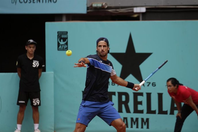 Feliciano López en el Mutua Madrid Open