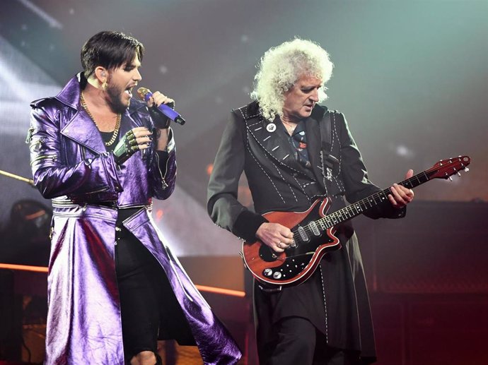 Adam Lambert y Brian May