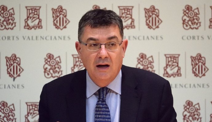El presidente de Les Corts Valencianes, Enric Morera, en una imagen de archivo