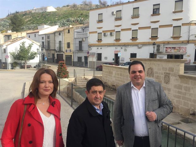Visita institucional de Francisco Reyes a Martos