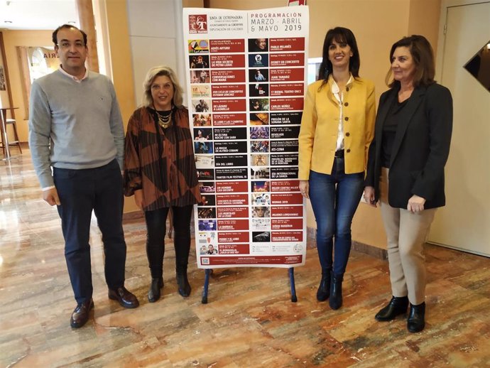 Presentación de la programación del Gran Teatro de Cáceres