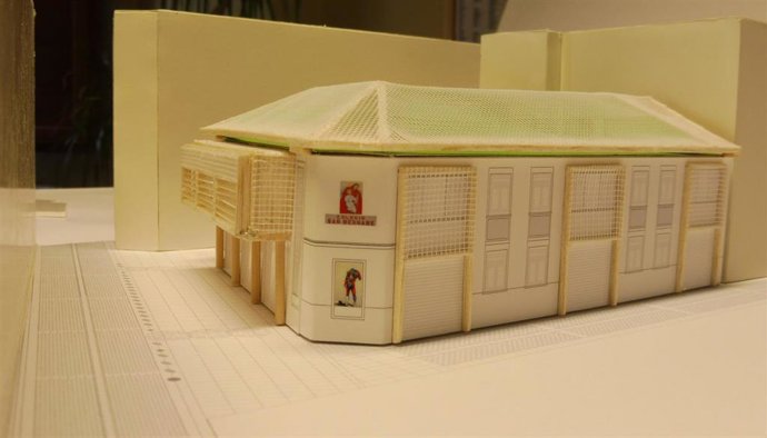 Maqueta del proyecto para el futuro del Colegio San Bernabé