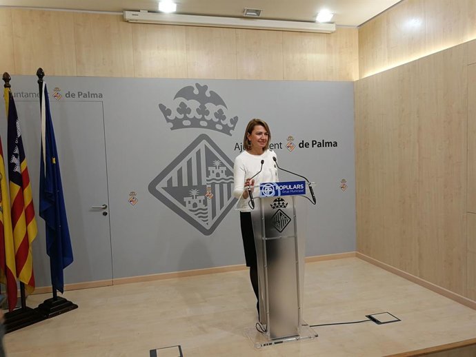 La portaveu del PP a l'Ajuntament de Palma, Margalida Durán