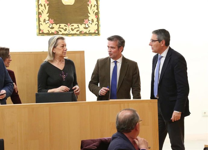 Pleno de la diputación de málaga mes de febrero de 2019 caracuel salado y víctor