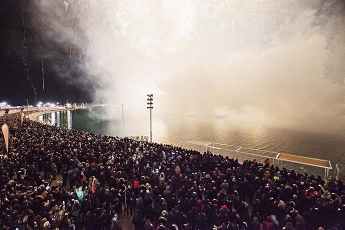 Una de las últimas Nit de les Falles