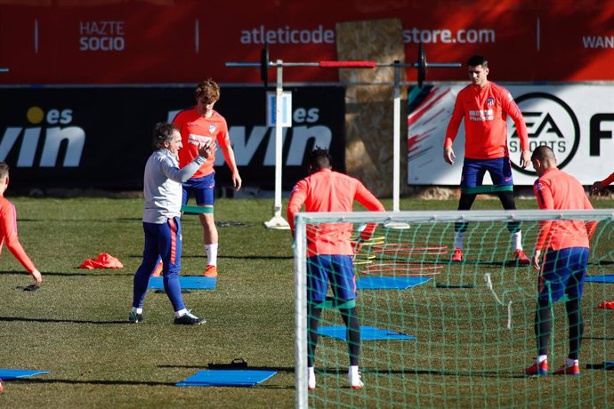 Soccer: La Liga - Atletico de Madrid training day