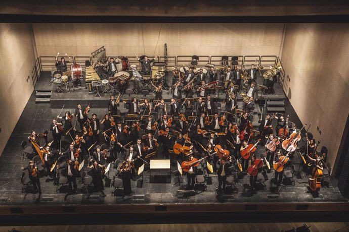 La orquesta Sinfónica de Burgos
