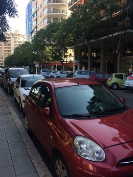 Cotxes aparcats a Palma