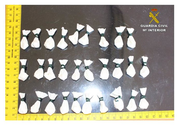 Parte de la droga preparada par ala venta.