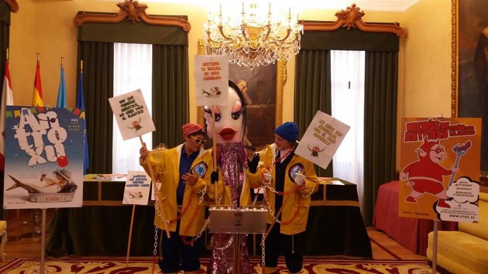 Gijón.- El Ayuntamiento presenta un Antroxu "reivindicativo y fiestero" y con ap