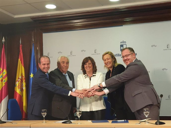 Gobiernos de Aragón y C-LM firman protocolo para desarrollar actuaciones logísti