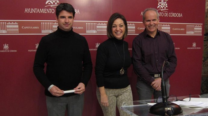 Isabel Ambrosio, Pedro García y Rafael Blázquez