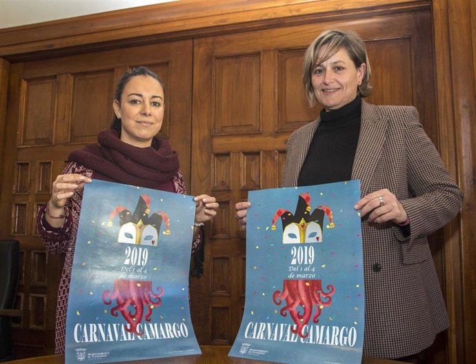Presentación de los actos del carnaval de Camargo
