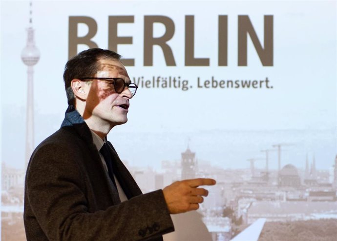 Berlin Mayor annual press conference in Berlin