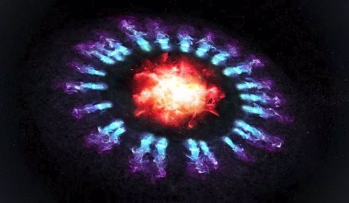 El polvo cósmico se forma en las supernovas