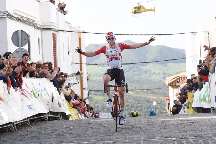 El ciclista belga Tim Wellens, en la Vuelta a Andalucía 2019